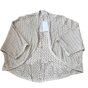 NWT • Grace Karin Open-Knit Tan Sweater